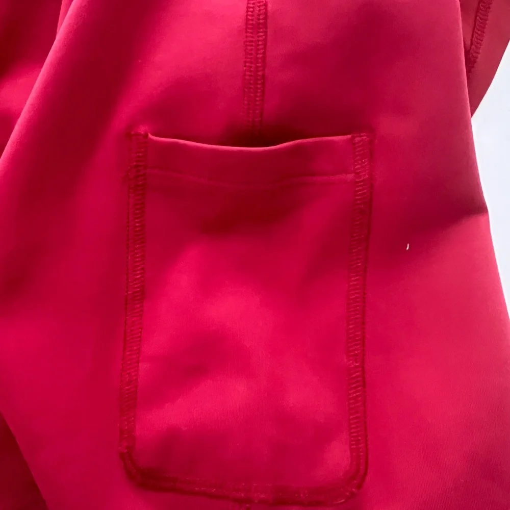 Girlfriend Colkective brand Bike Dress, bright red, size L. - Picture 6 of 8
